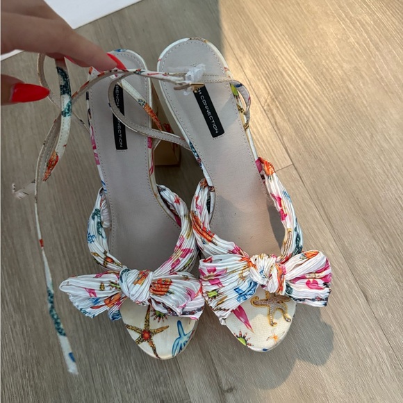 Sea life Versace inspired block heels - Picture 1 of 4